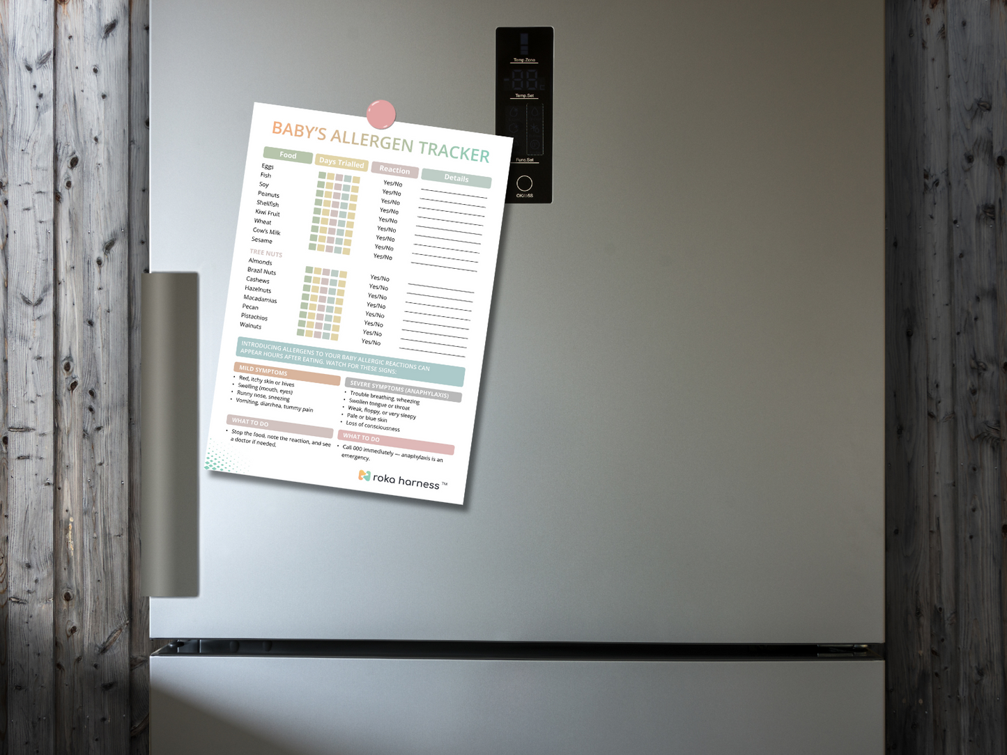 Baby's First Foods + Allergen Tracker